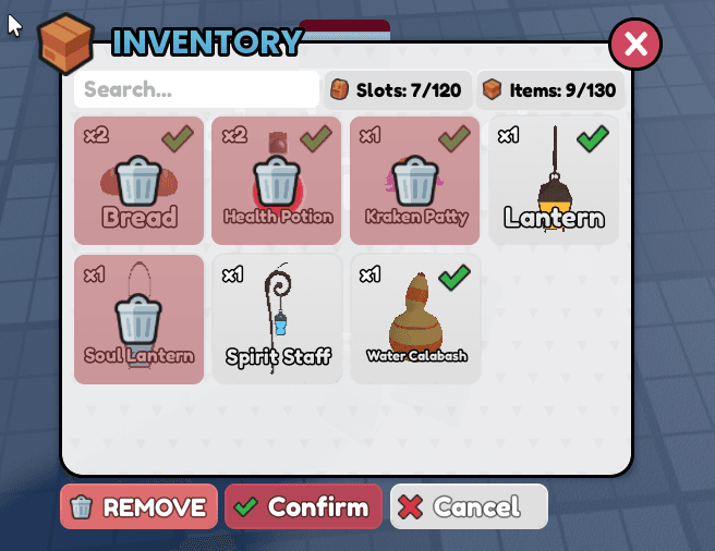[Mount Enchantia] Inventory System