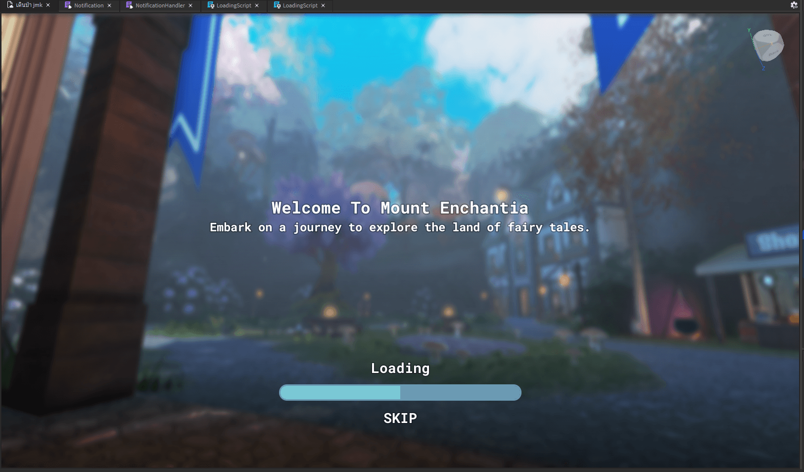 [Mount Enchantia] Loading Screen System