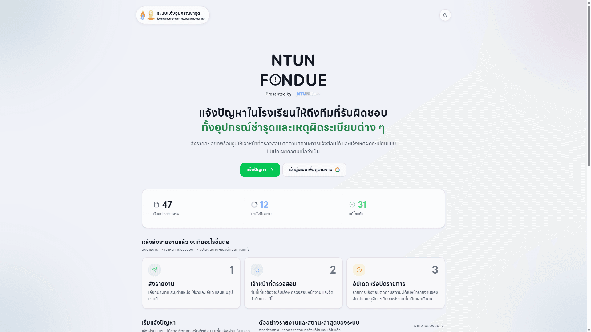 NTUN Fondue