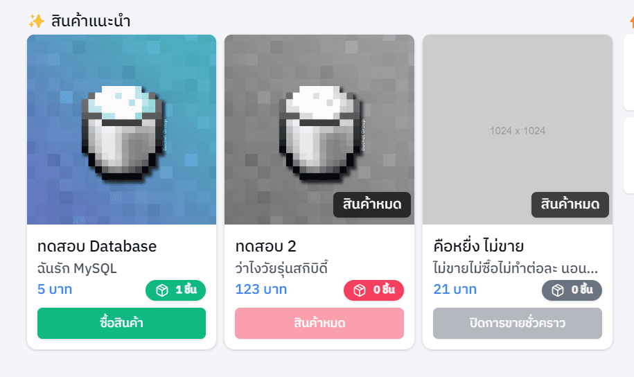 Shop Website